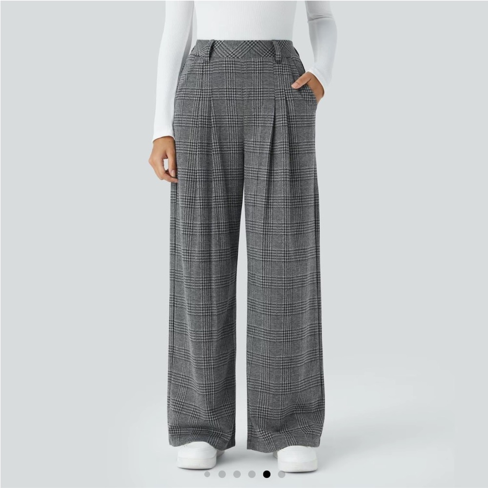 NWT Halara Houndstooth Paints XL